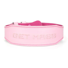 Load image into Gallery viewer, GET MASS Weightlifting Belt - Pink