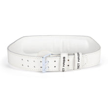 Load image into Gallery viewer, GET MASS Weightlifting Belt - White