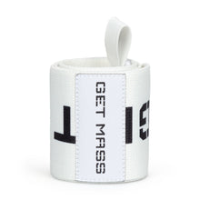 Load image into Gallery viewer, GET MASS Wrist Straps - White