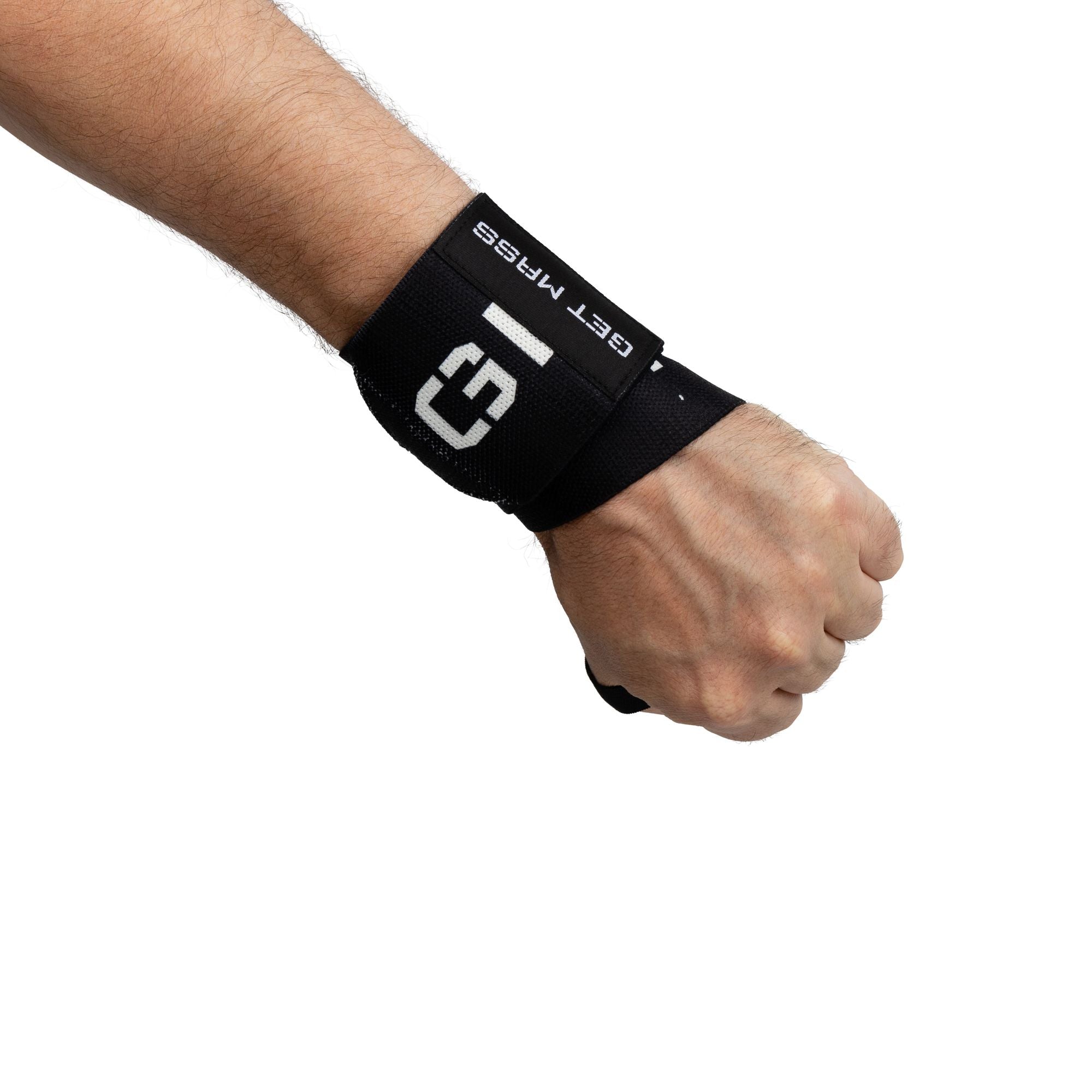 GET MASS Wrist Straps - White – Officialgetmass
