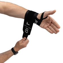Load image into Gallery viewer, GET MASS Wrist Straps - Black
