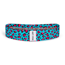 Load image into Gallery viewer, Resistance Band - Blue Leopard Print
