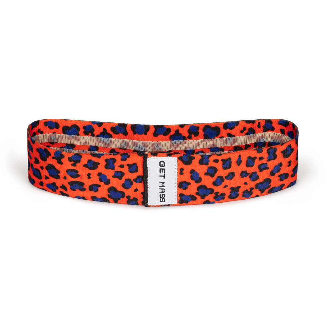 Resistance Band - Red Leopard Print