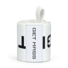 Load image into Gallery viewer, GET MASS Wrist Straps - White
